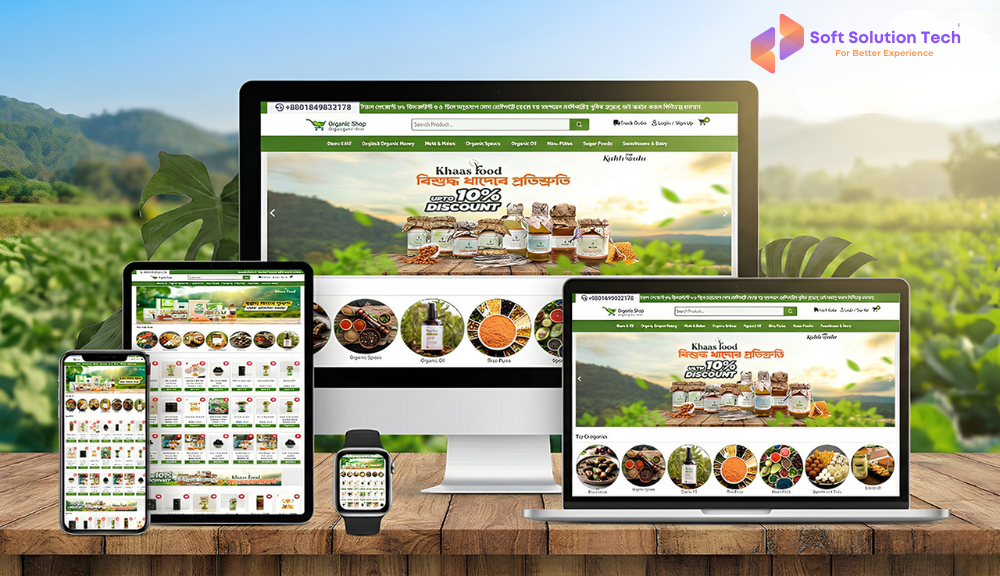 Organic Shop Ecommerce Laravel Script
